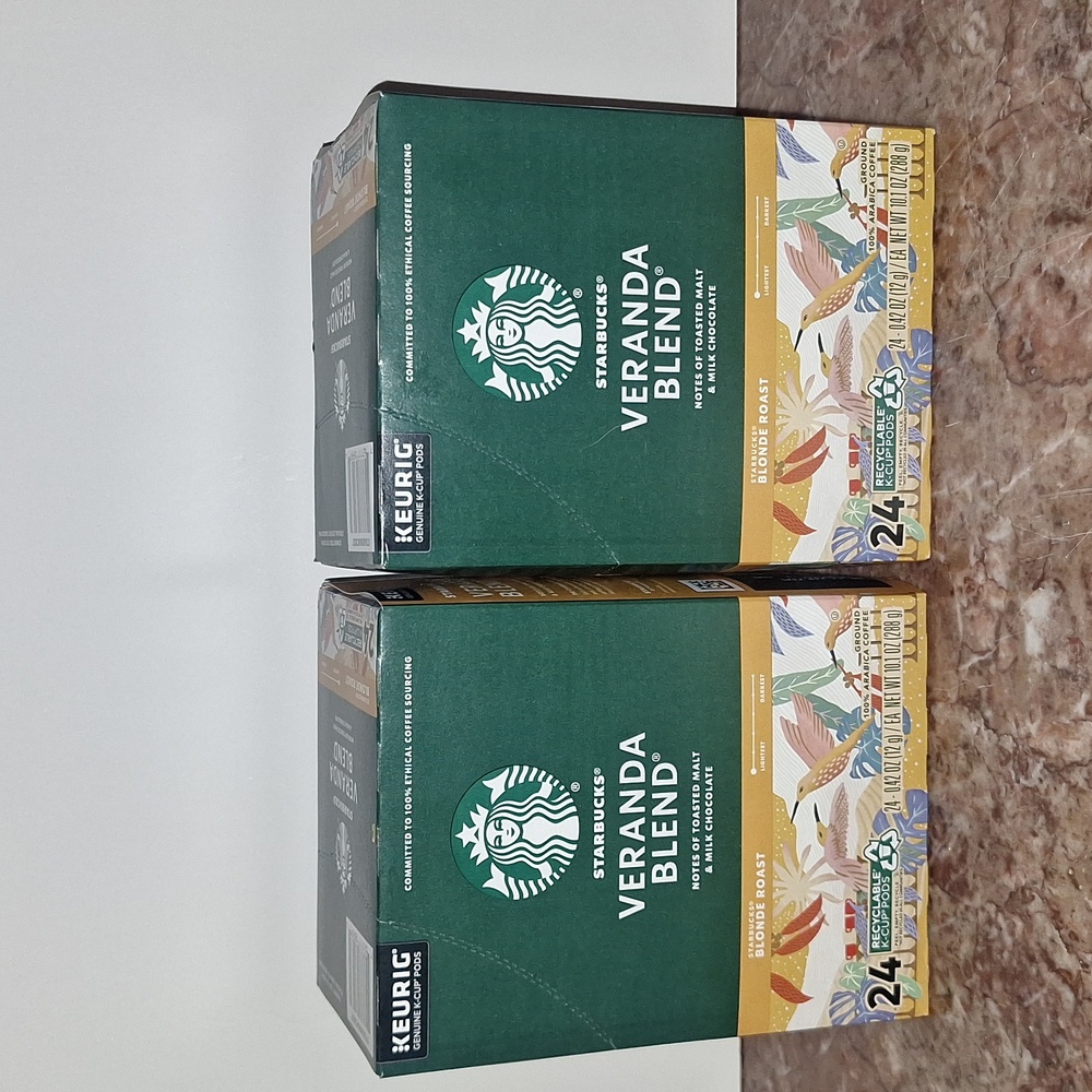Starbucks veranda Blend k- cup pods 2 boxes